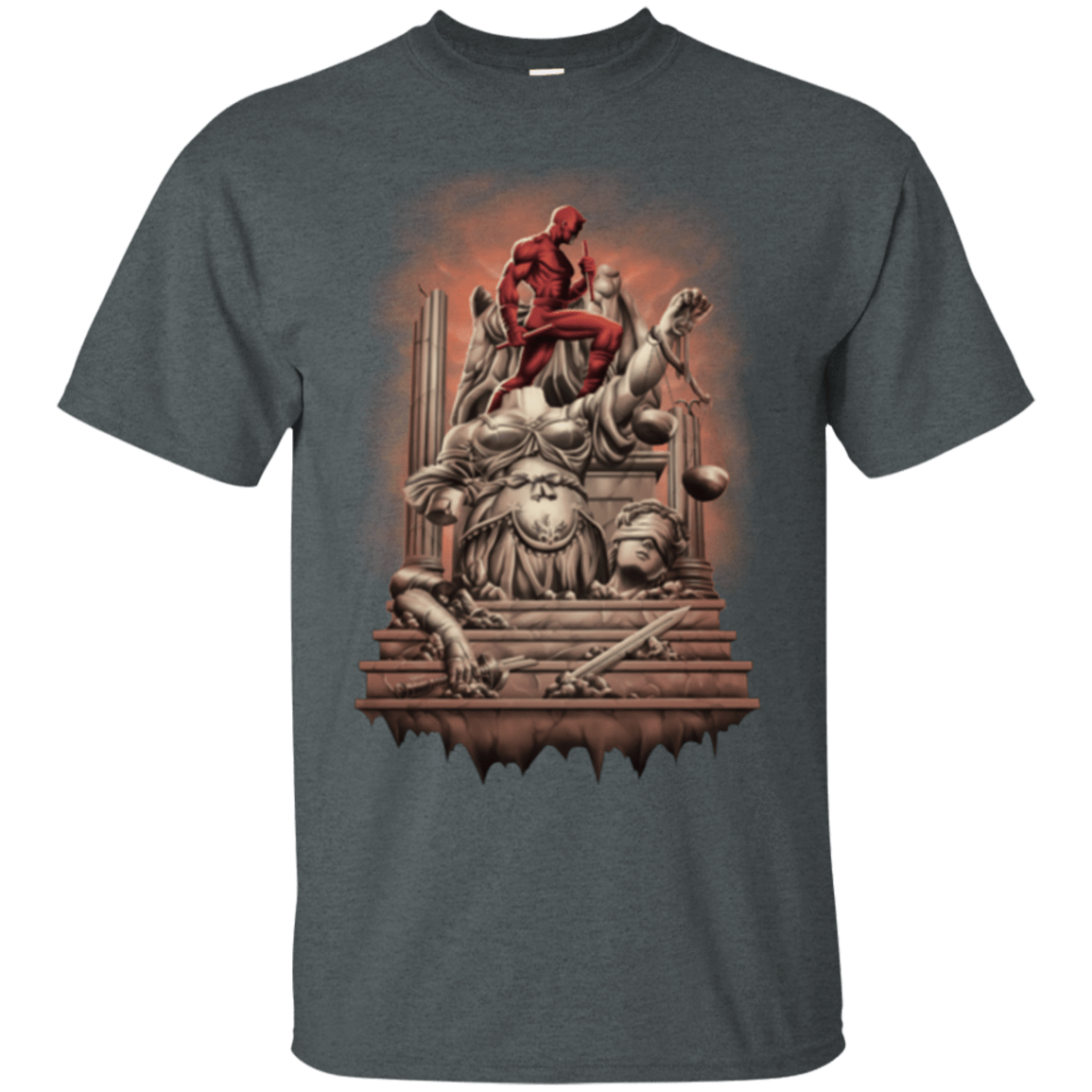 T-Shirts Dark Heather / Small Fiat Justitia Ruat Caelum T-Shirt