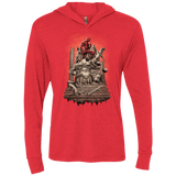 T-Shirts Vintage Red / X-Small Fiat Justitia Ruat Caelum Triblend Long Sleeve Hoodie Tee