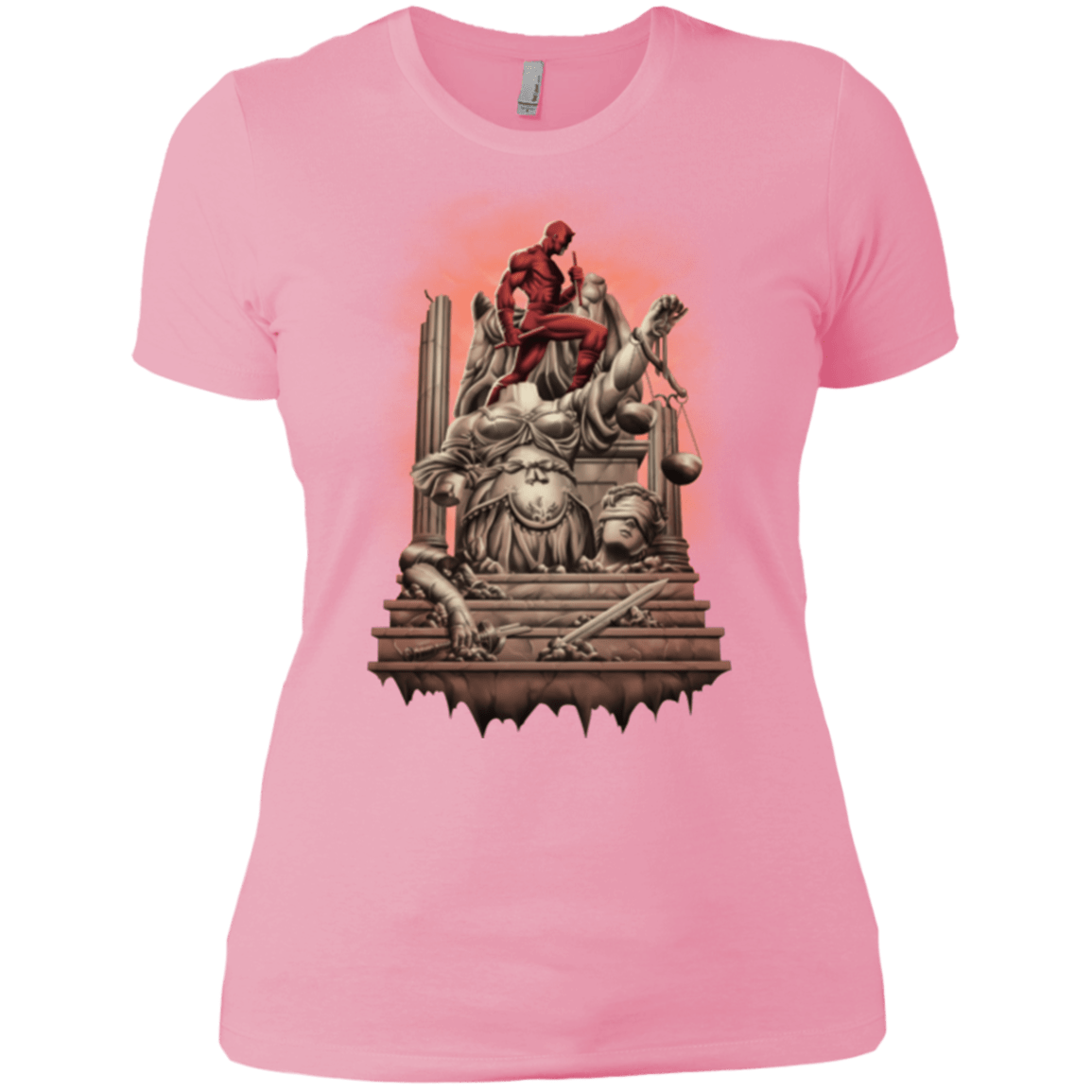 T-Shirts Light Pink / X-Small Fiat Justitia Ruat Caelum Women's Premium T-Shirt