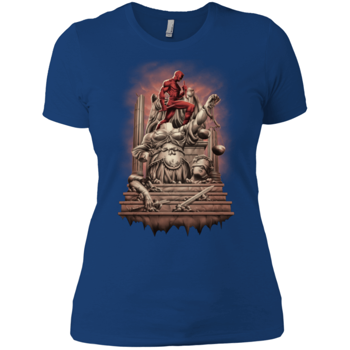 T-Shirts Royal / X-Small Fiat Justitia Ruat Caelum Women's Premium T-Shirt