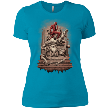 T-Shirts Turquoise / X-Small Fiat Justitia Ruat Caelum Women's Premium T-Shirt