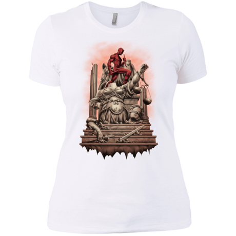 T-Shirts White / X-Small Fiat Justitia Ruat Caelum Women's Premium T-Shirt