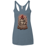 T-Shirts Indigo / X-Small Fiat Justitia Ruat Caelum Women's Triblend Racerback Tank