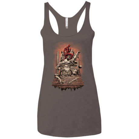 T-Shirts Macchiato / X-Small Fiat Justitia Ruat Caelum Women's Triblend Racerback Tank