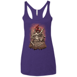 T-Shirts Purple / X-Small Fiat Justitia Ruat Caelum Women's Triblend Racerback Tank