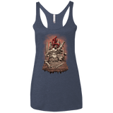 T-Shirts Vintage Navy / X-Small Fiat Justitia Ruat Caelum Women's Triblend Racerback Tank