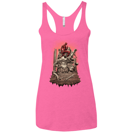 T-Shirts Vintage Pink / X-Small Fiat Justitia Ruat Caelum Women's Triblend Racerback Tank