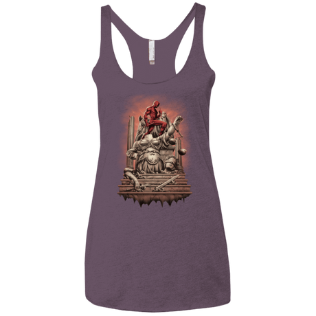 T-Shirts Vintage Purple / X-Small Fiat Justitia Ruat Caelum Women's Triblend Racerback Tank