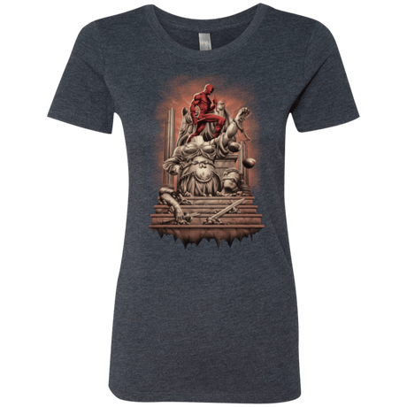 T-Shirts Vintage Navy / Small Fiat Justitia Ruat Caelum Women's Triblend T-Shirt