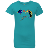 T-Shirts Tahiti Blue / YXS FIB Girls Premium T-Shirt