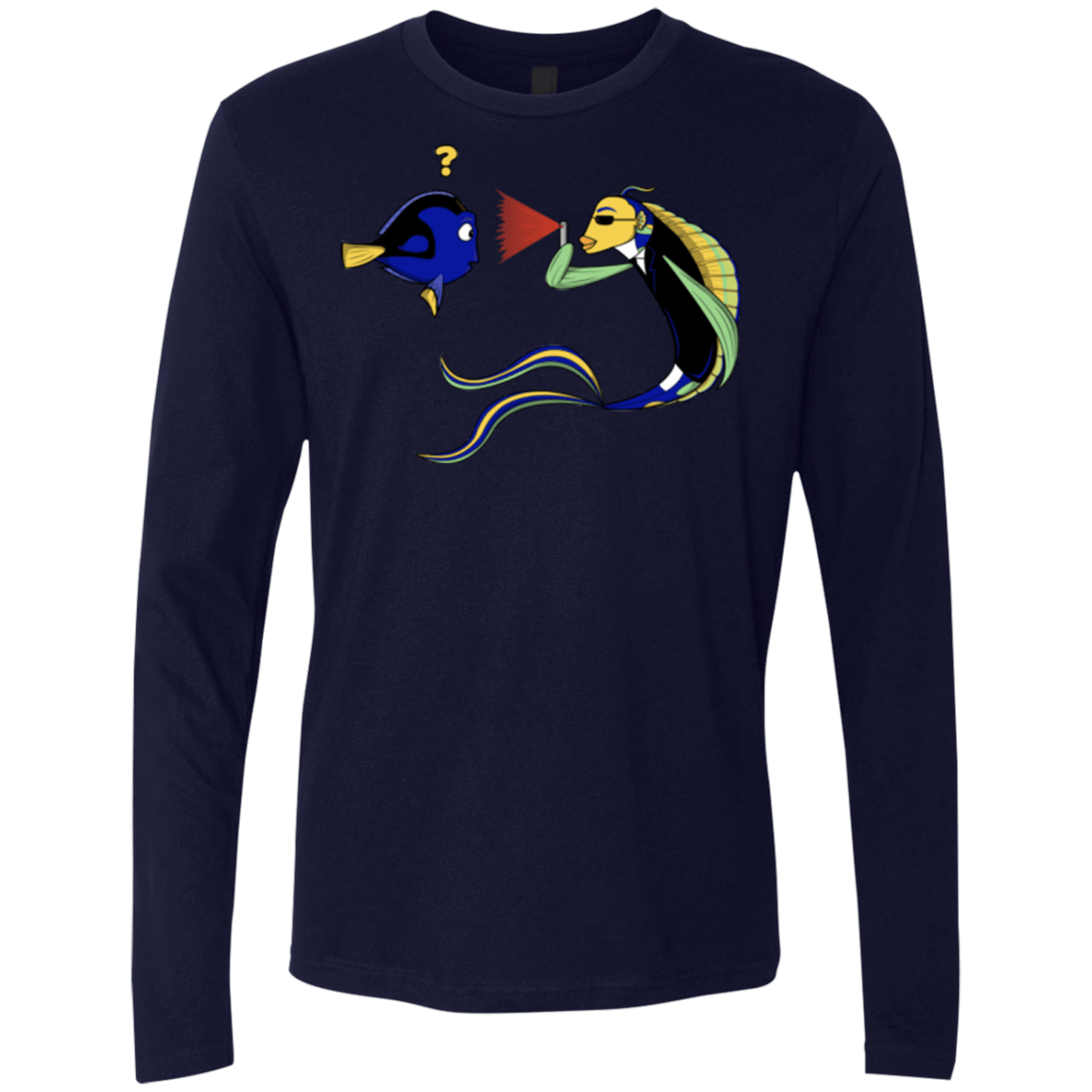 T-Shirts Midnight Navy / Small FIB Men's Premium Long Sleeve