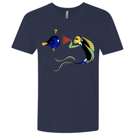 T-Shirts Midnight Navy / X-Small FIB Men's Premium V-Neck