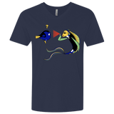 T-Shirts Midnight Navy / X-Small FIB Men's Premium V-Neck