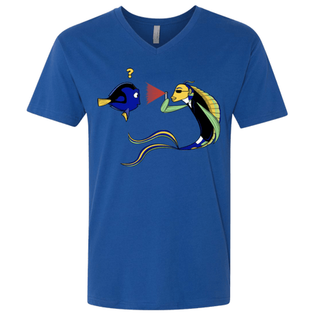 T-Shirts Royal / X-Small FIB Men's Premium V-Neck