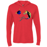 T-Shirts Vintage Red / X-Small FIB Triblend Long Sleeve Hoodie Tee