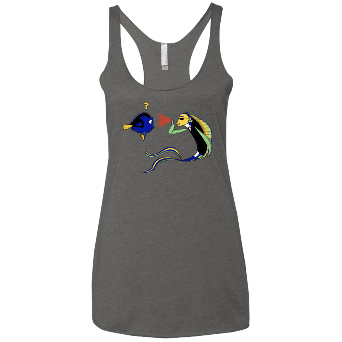 T-Shirts Premium Heather / X-Small FIB Women's Triblend Racerback Tank