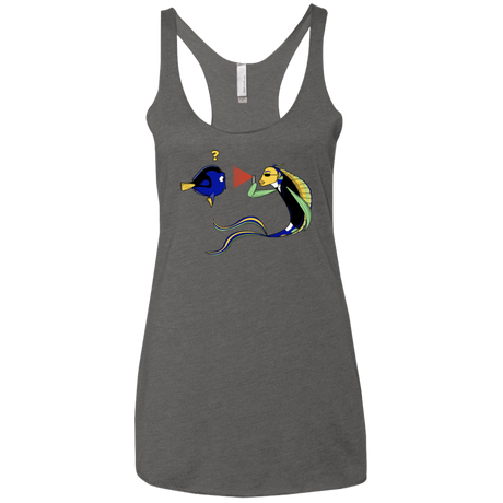 T-Shirts Premium Heather / X-Small FIB Women's Triblend Racerback Tank