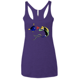 T-Shirts Purple Rush / X-Small FIB Women's Triblend Racerback Tank