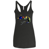 T-Shirts Vintage Black / X-Small FIB Women's Triblend Racerback Tank