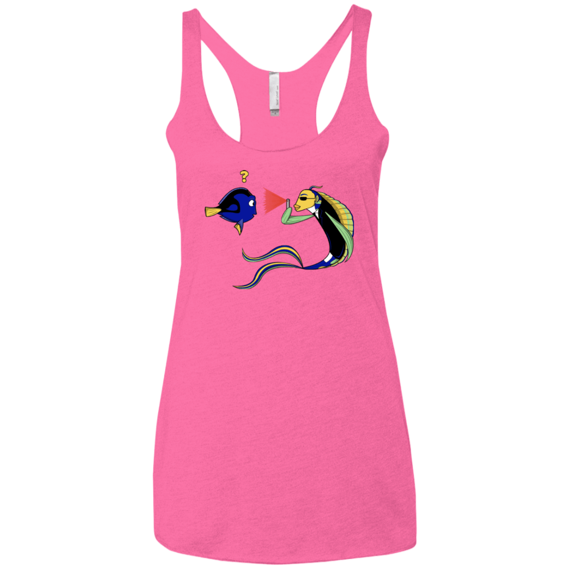 T-Shirts Vintage Pink / X-Small FIB Women's Triblend Racerback Tank