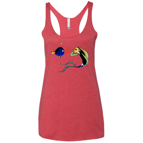 T-Shirts Vintage Red / X-Small FIB Women's Triblend Racerback Tank