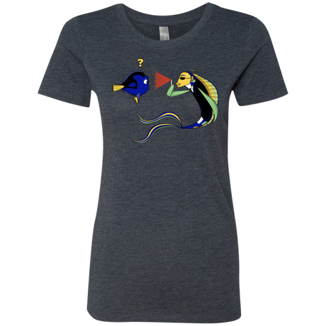 T-Shirts Vintage Navy / Small FIB Women's Triblend T-Shirt