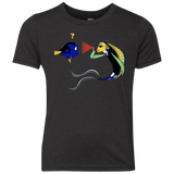 T-Shirts Vintage Black / YXS FIB Youth Triblend T-Shirt