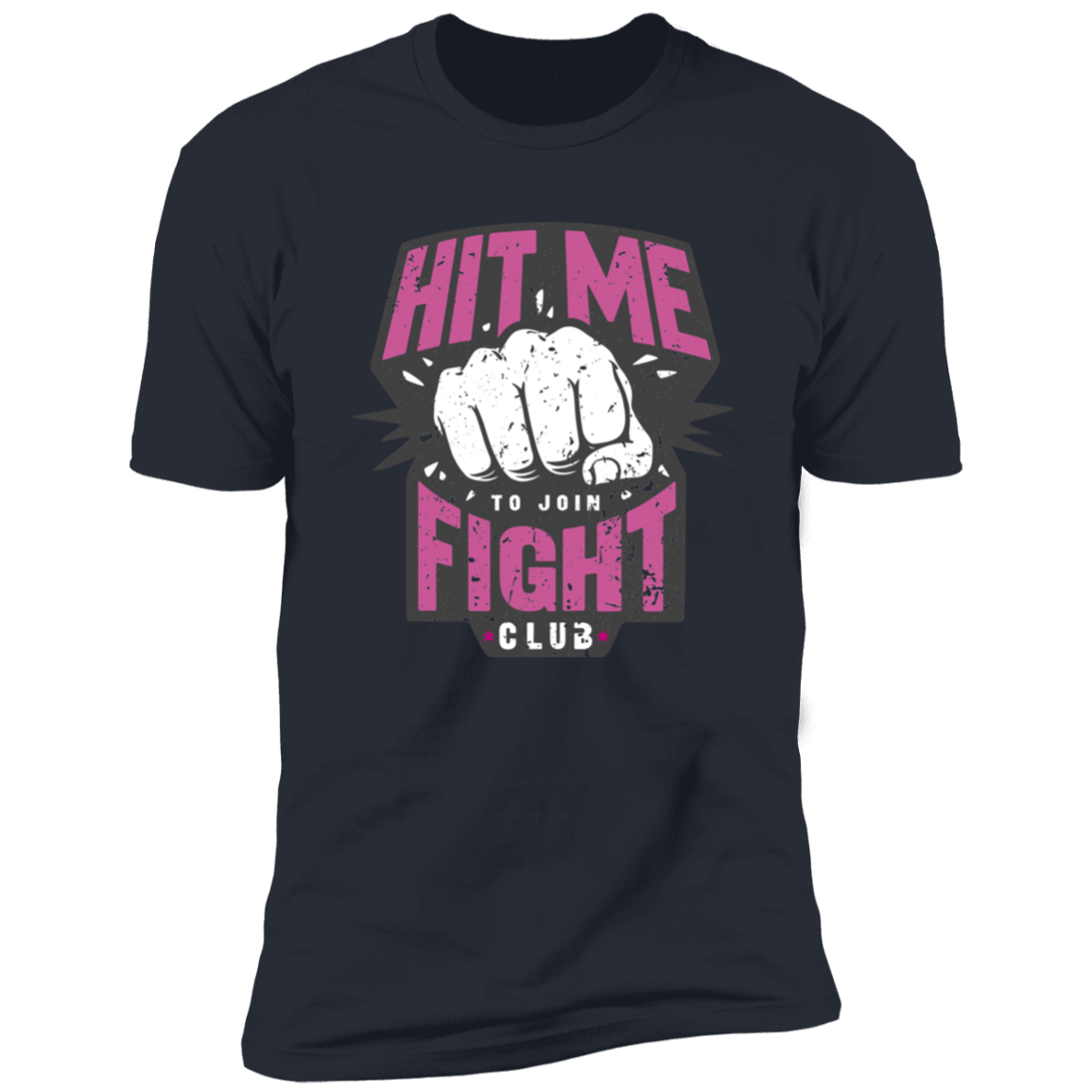 T-Shirts Indigo / S Fight Club Entrance Men's Premium T-Shirt