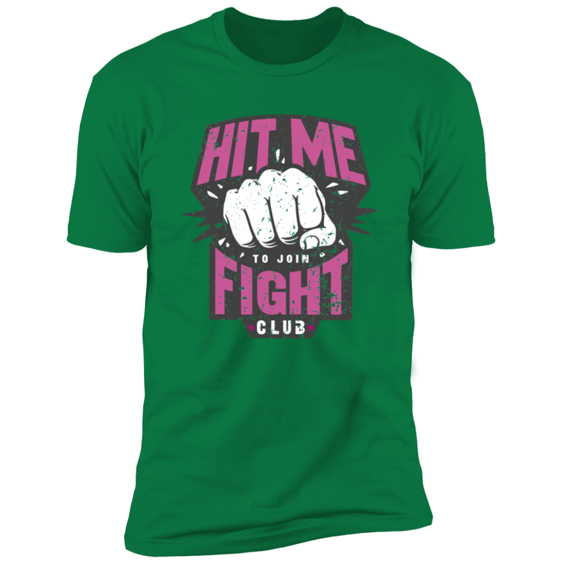 T-Shirts Kelly Green / S Fight Club Entrance Men's Premium T-Shirt