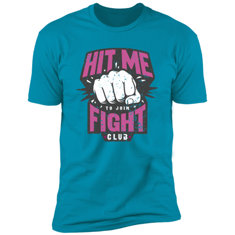 T-Shirts Turquoise / S Fight Club Entrance Men's Premium T-Shirt