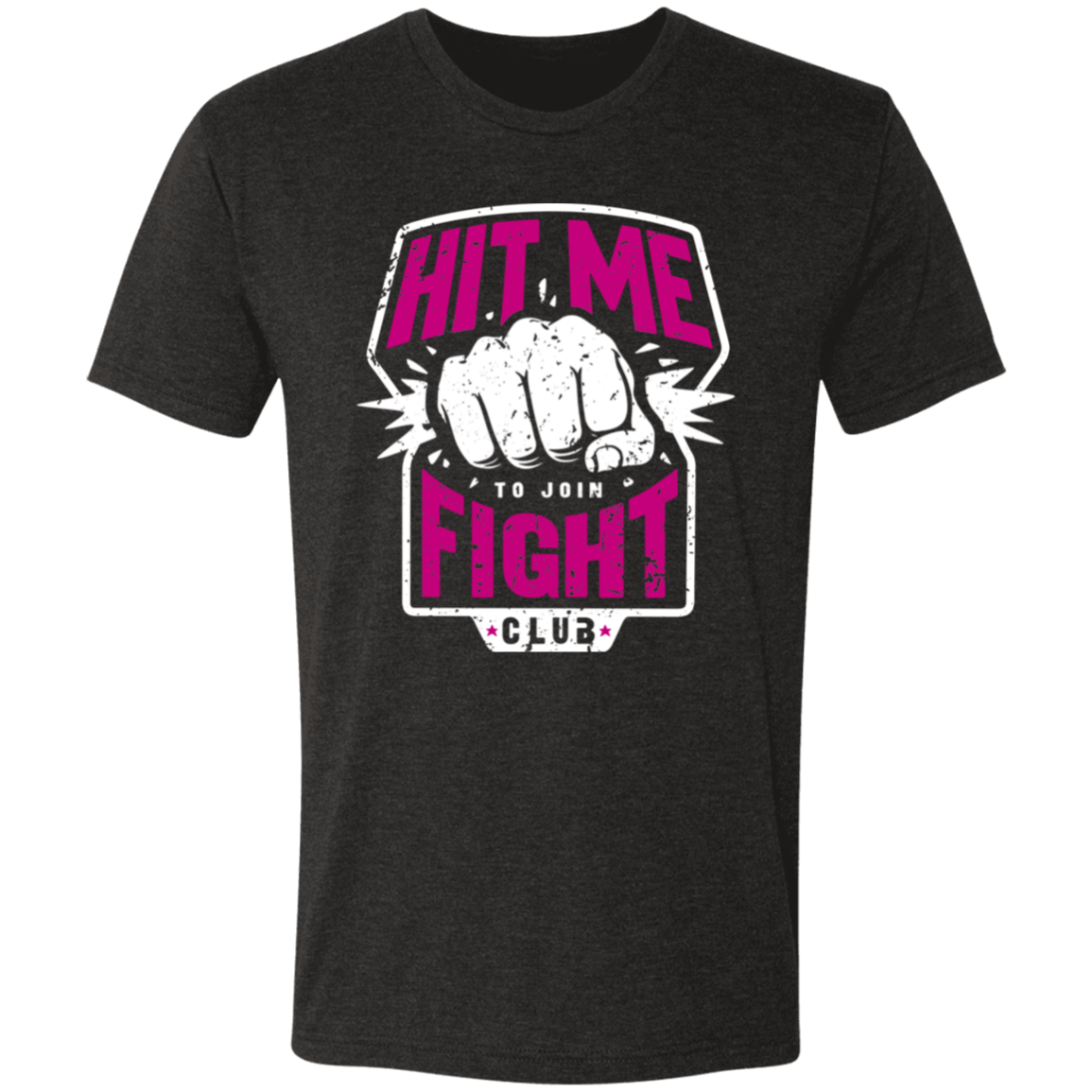 T-Shirts Vintage Black / S Fight Club Entrance Men's Triblend T-Shirt