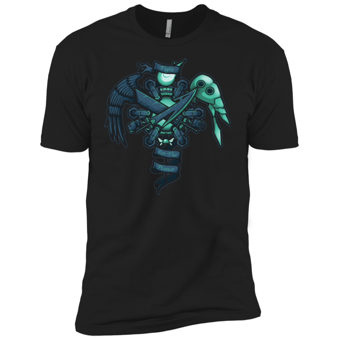 T-Shirts Black / YXS FIGHT FOR THE PLANET Boys Premium T-Shirt