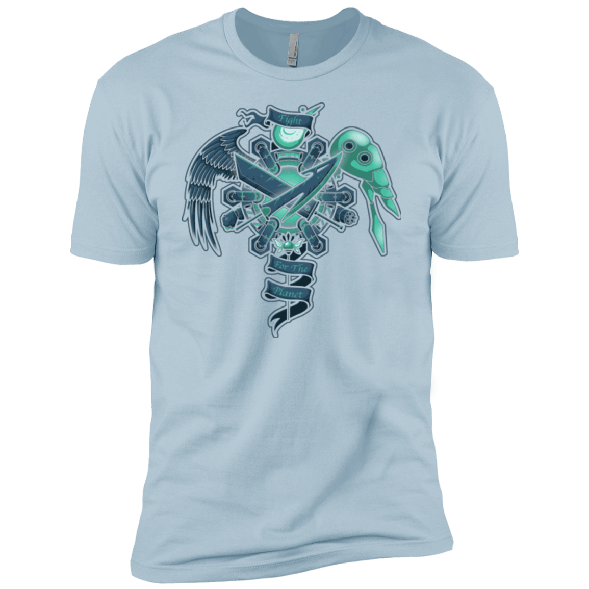 T-Shirts Light Blue / YXS FIGHT FOR THE PLANET Boys Premium T-Shirt