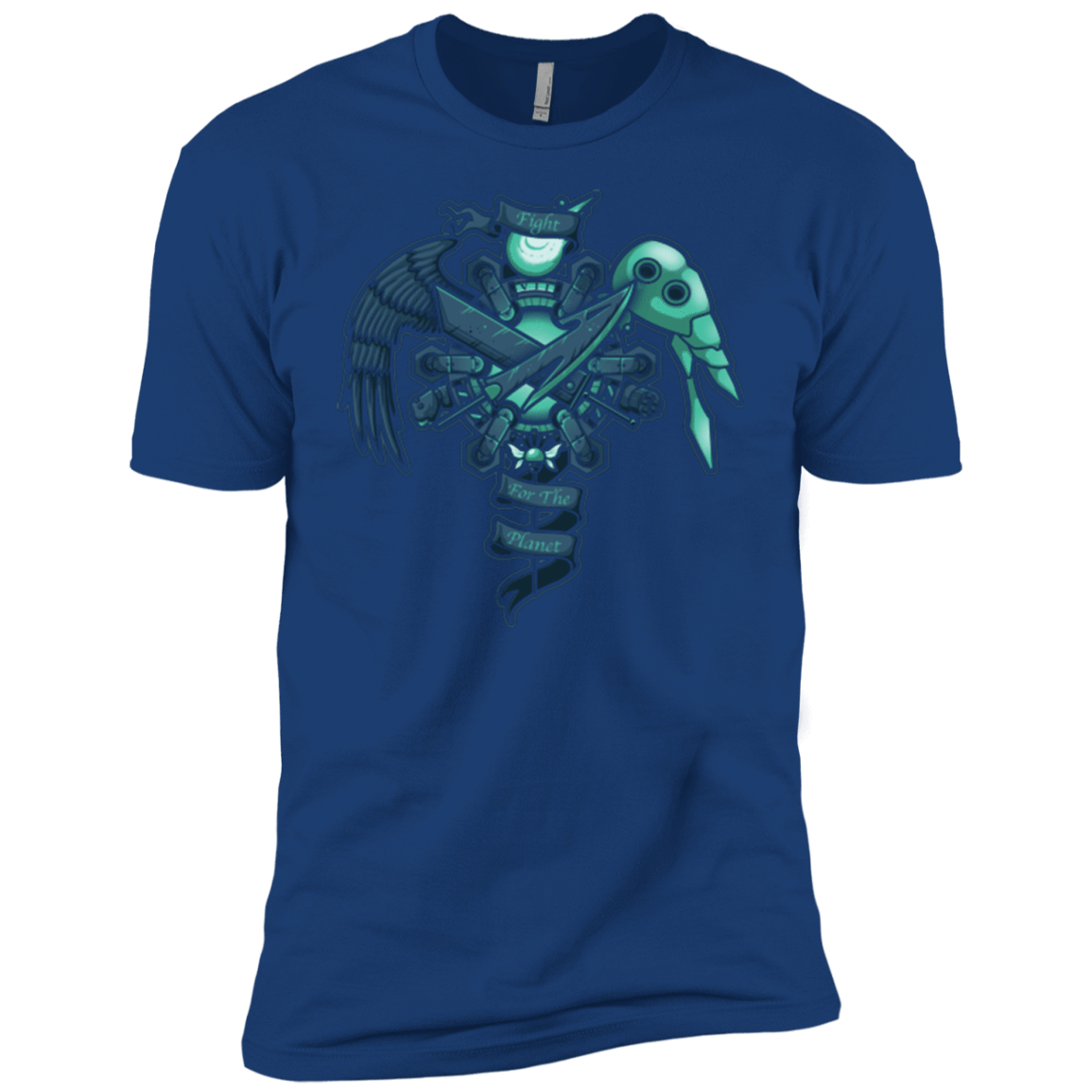 T-Shirts Royal / YXS FIGHT FOR THE PLANET Boys Premium T-Shirt