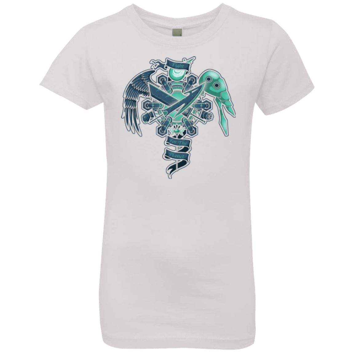 T-Shirts White / YXS FIGHT FOR THE PLANET Girls Premium T-Shirt