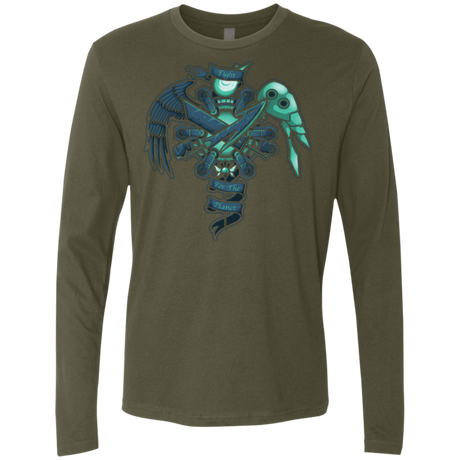 T-Shirts Military Green / Small FIGHT FOR THE PLANET Men's Premium Long Sleeve