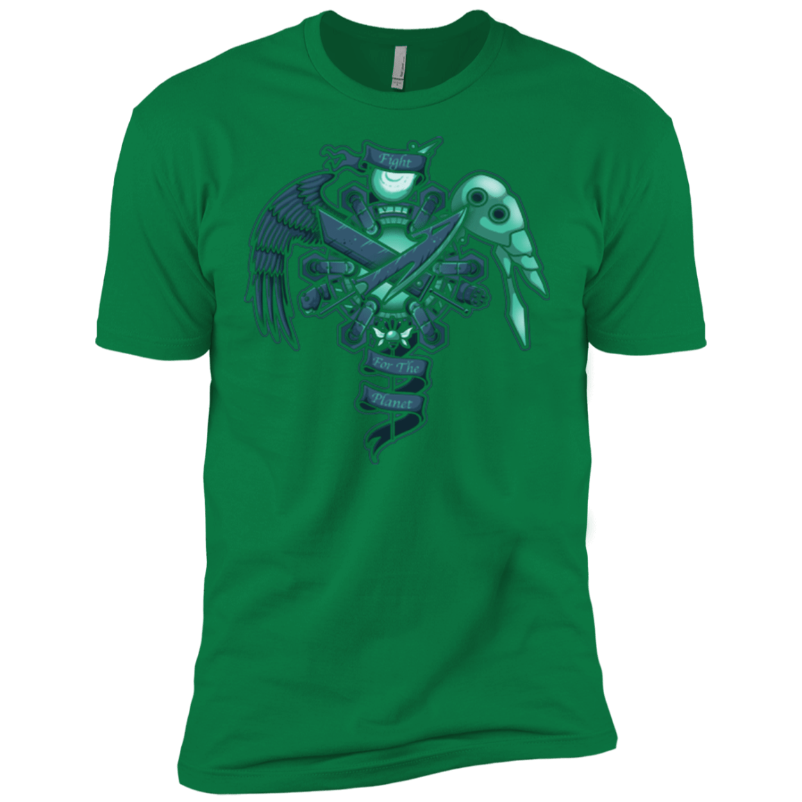 T-Shirts Kelly Green / X-Small FIGHT FOR THE PLANET Men's Premium T-Shirt