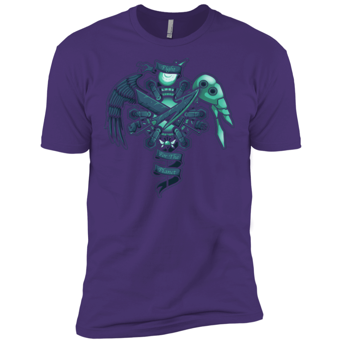 T-Shirts Purple / X-Small FIGHT FOR THE PLANET Men's Premium T-Shirt