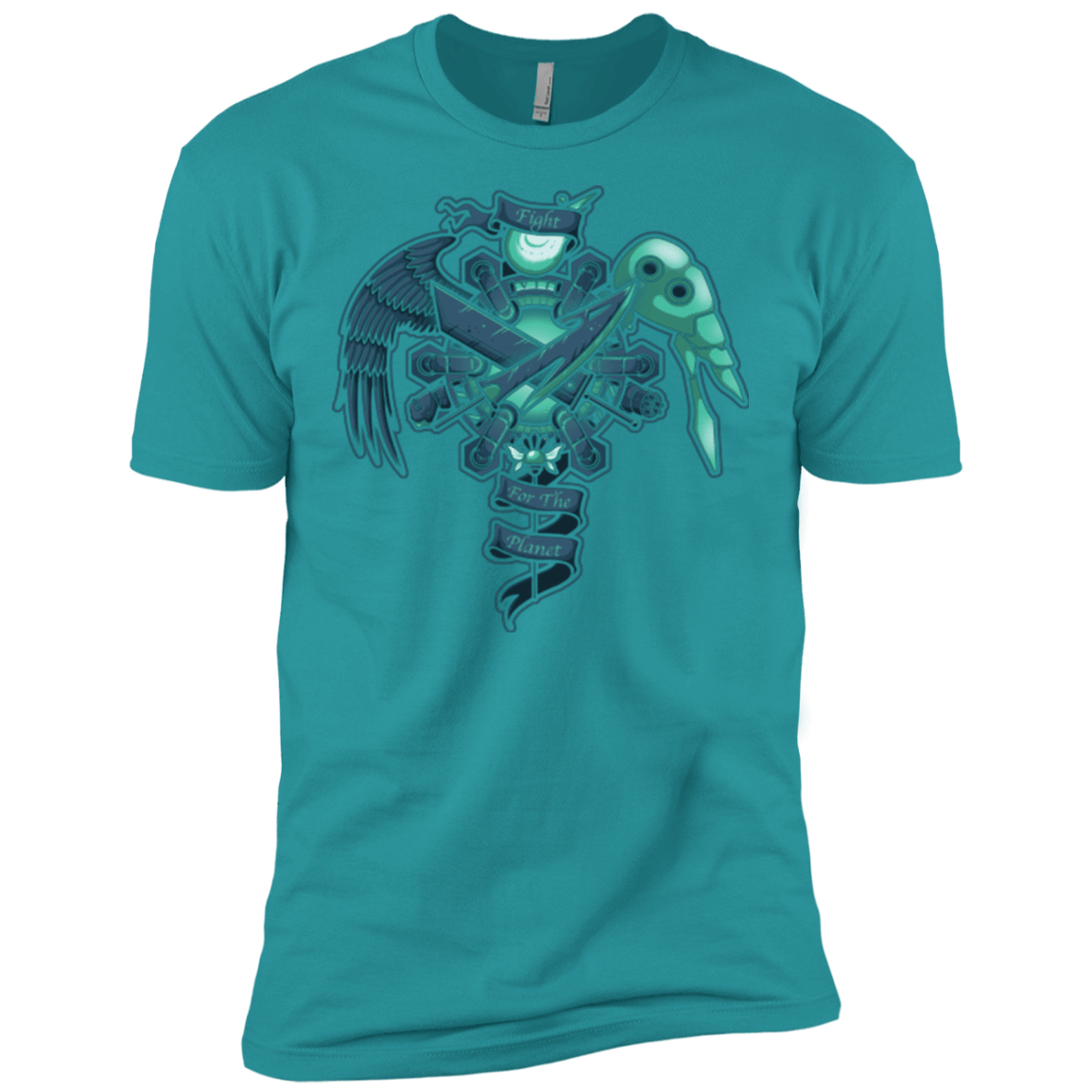 T-Shirts Tahiti Blue / X-Small FIGHT FOR THE PLANET Men's Premium T-Shirt