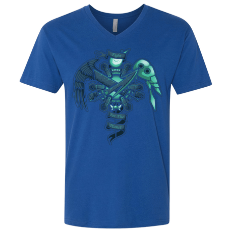 T-Shirts Royal / X-Small FIGHT FOR THE PLANET Men's Premium V-Neck