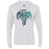 T-Shirts Heather White / X-Small FIGHT FOR THE PLANET Triblend Long Sleeve Hoodie Tee