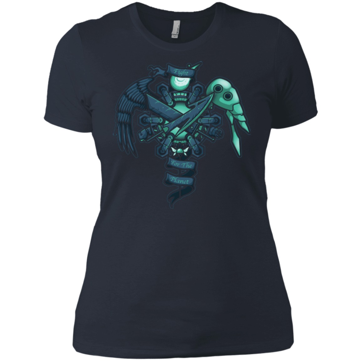 T-Shirts Indigo / X-Small FIGHT FOR THE PLANET Women's Premium T-Shirt