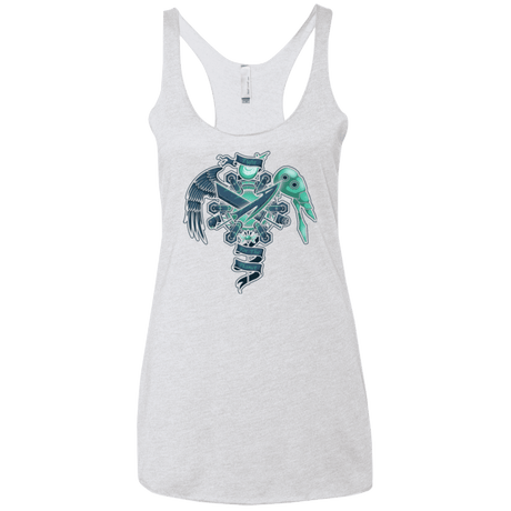 T-Shirts Heather White / X-Small FIGHT FOR THE PLANET Women's Triblend Racerback Tank
