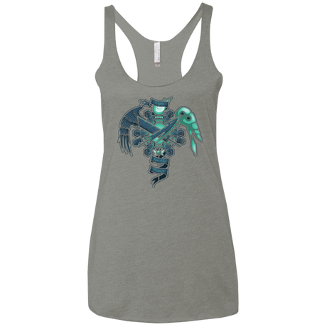 T-Shirts Venetian Grey / X-Small FIGHT FOR THE PLANET Women's Triblend Racerback Tank
