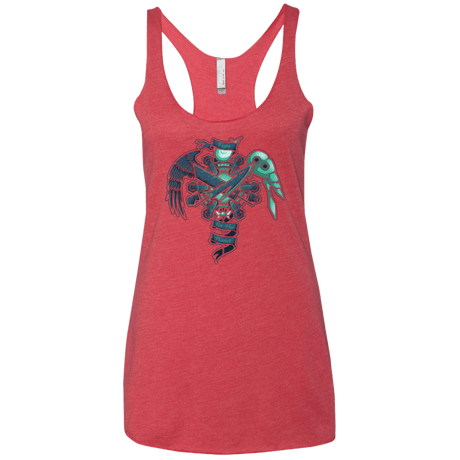 T-Shirts Vintage Red / X-Small FIGHT FOR THE PLANET Women's Triblend Racerback Tank
