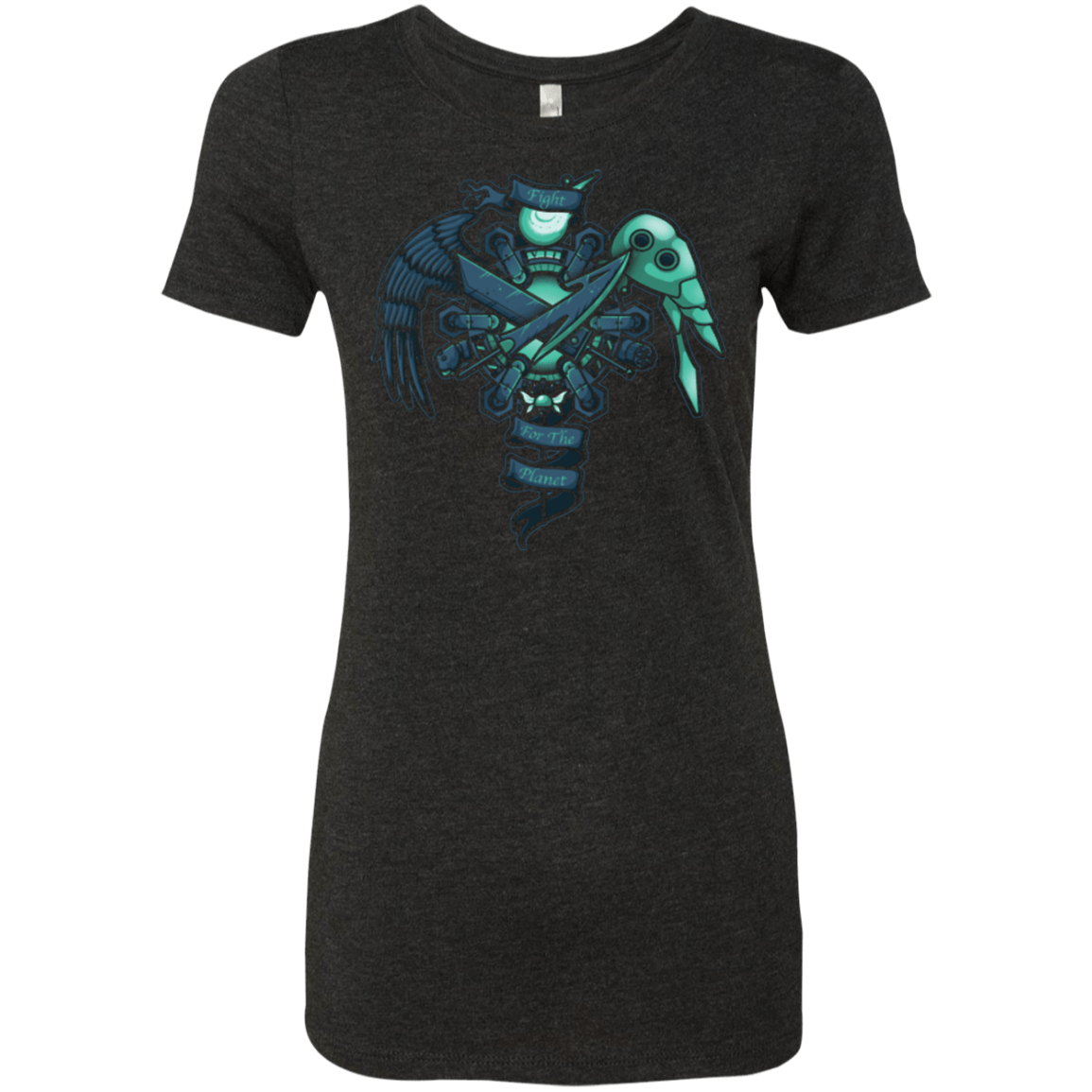 T-Shirts Vintage Black / Small FIGHT FOR THE PLANET Women's Triblend T-Shirt