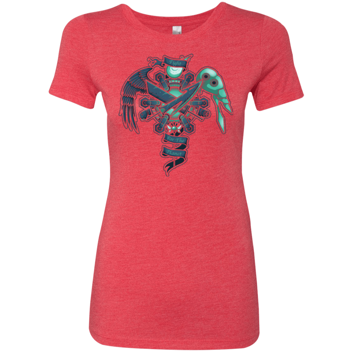 T-Shirts Vintage Red / Small FIGHT FOR THE PLANET Women's Triblend T-Shirt