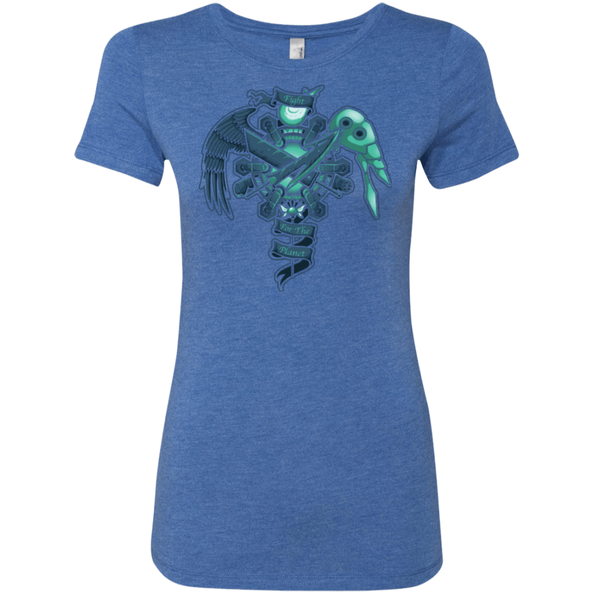 T-Shirts Vintage Royal / Small FIGHT FOR THE PLANET Women's Triblend T-Shirt