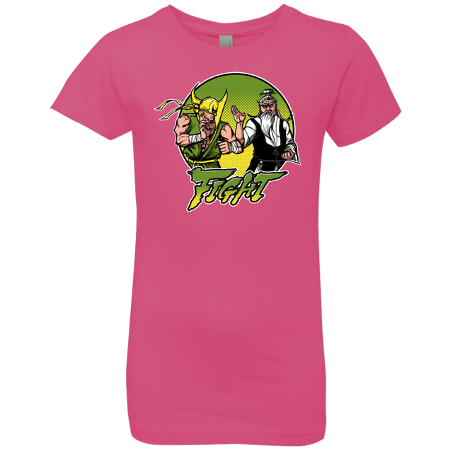 T-Shirts Hot Pink / YXS Fight Girls Premium T-Shirt