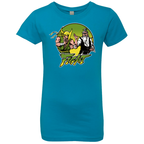 T-Shirts Turquoise / YXS Fight Girls Premium T-Shirt